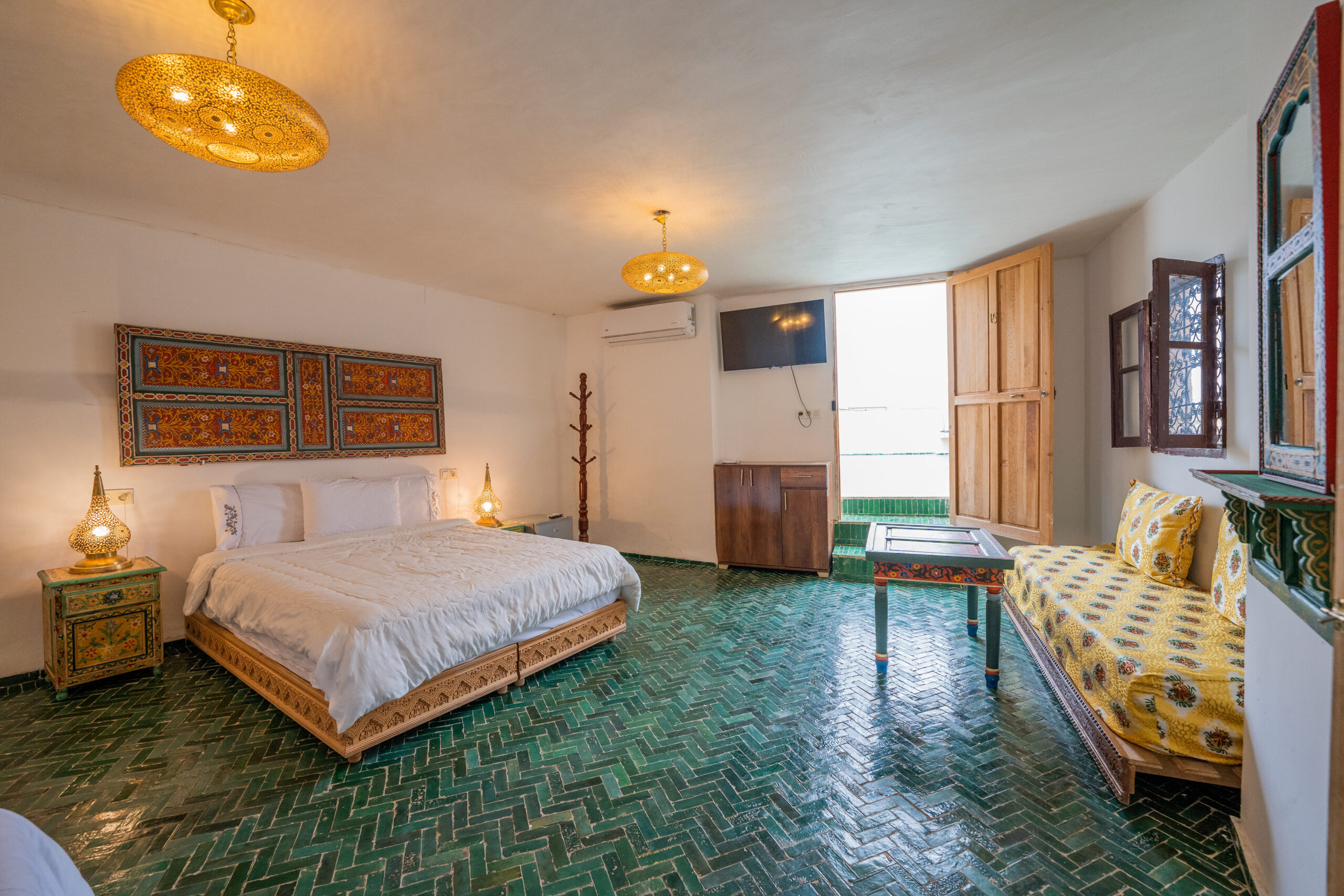 Riad Old City Palace Comfort Triple Room with Shower 8