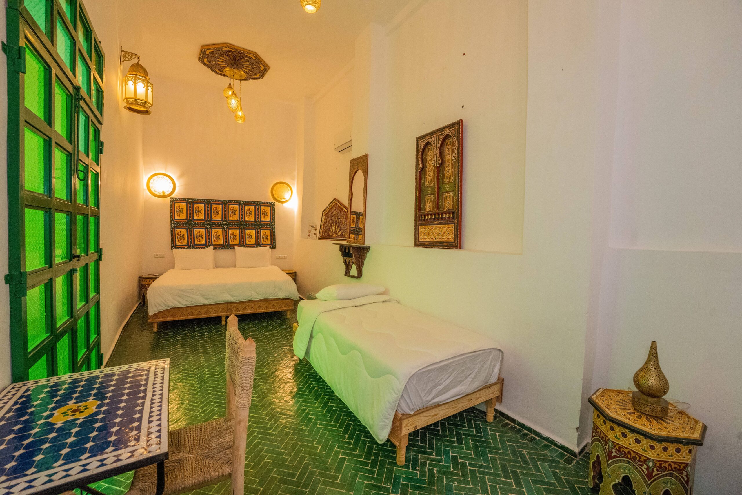Riad Old City Palace Double Room with Garden View 1